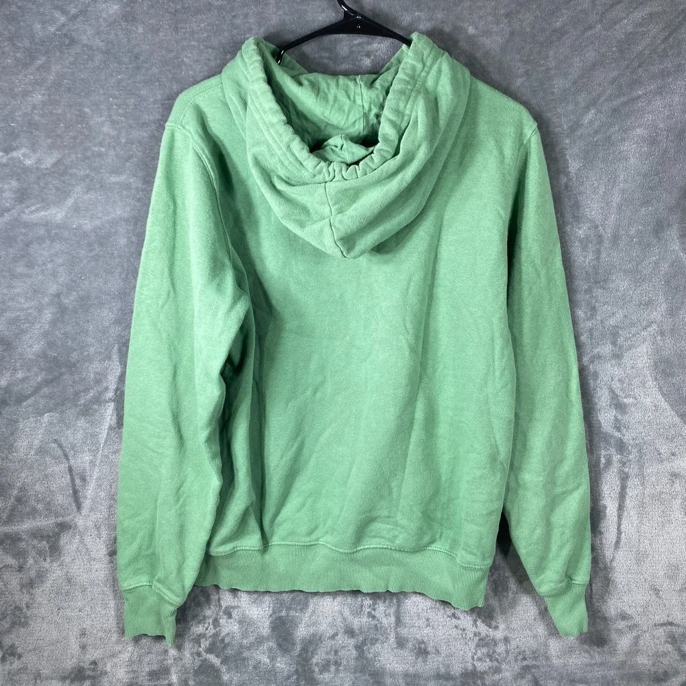 The North Face Hoodie Mens Small Fleece Pullover Sweatshirt Drawstring Half Dome